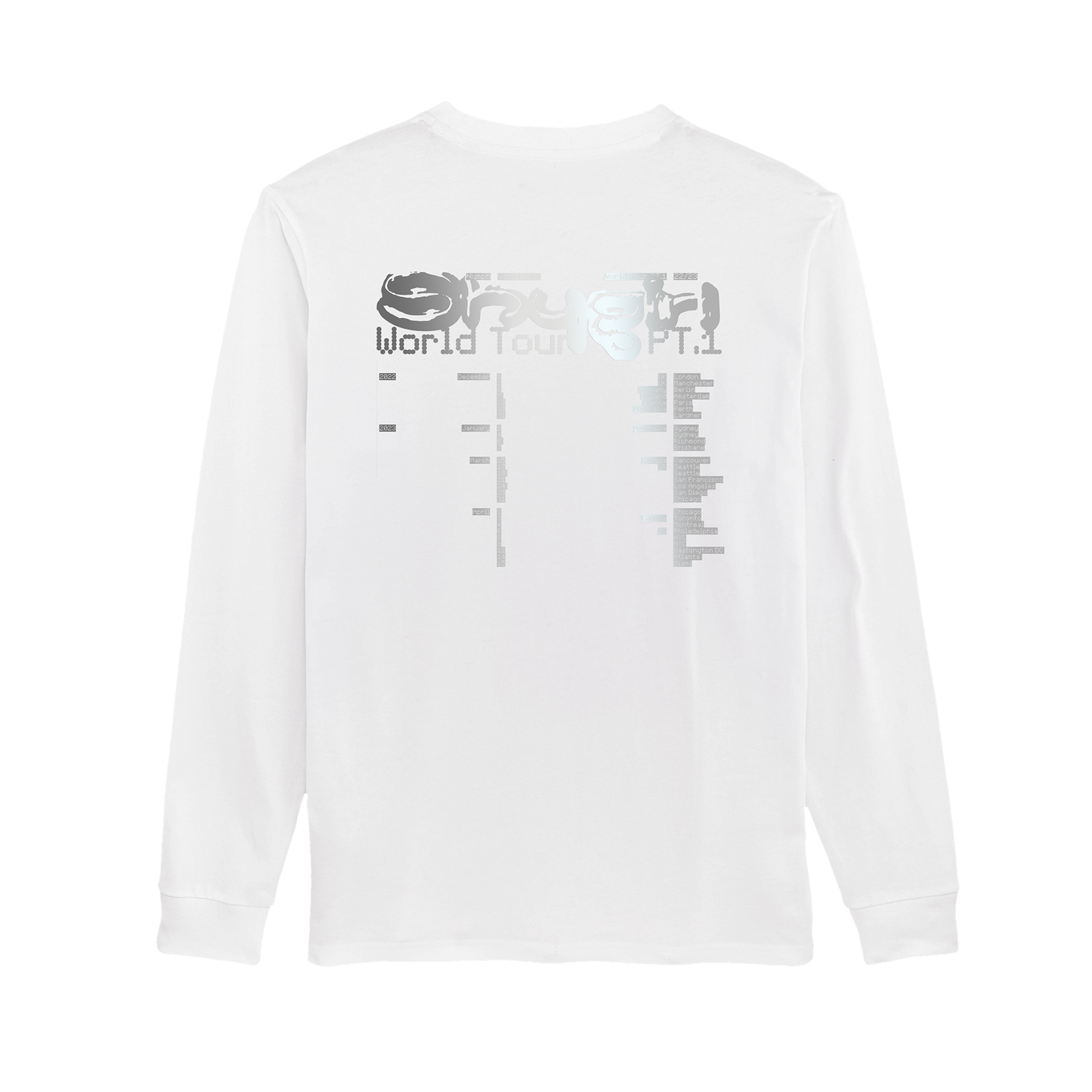 Call Me Shy Longsleeve White ROW
