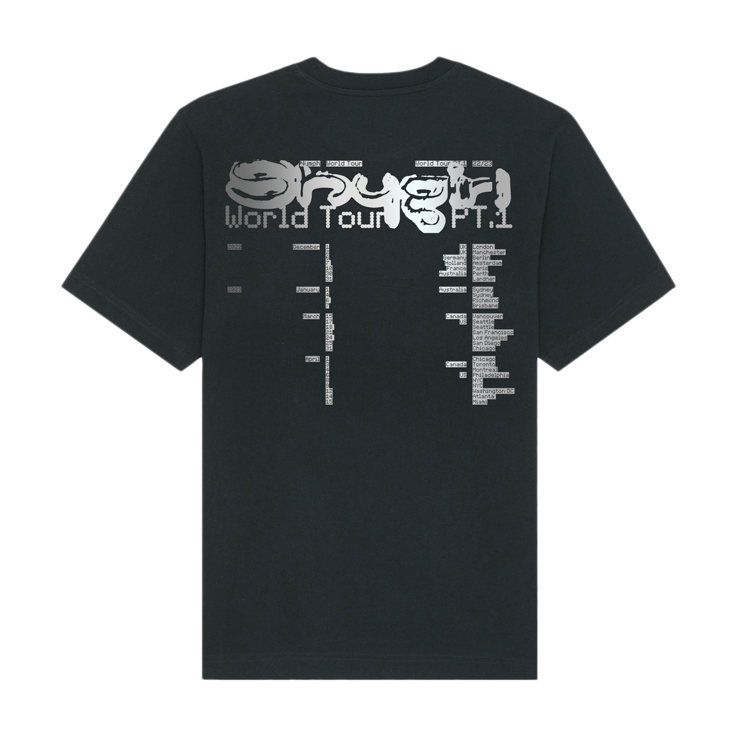 Call Me Shy T-Shirt Black ROW