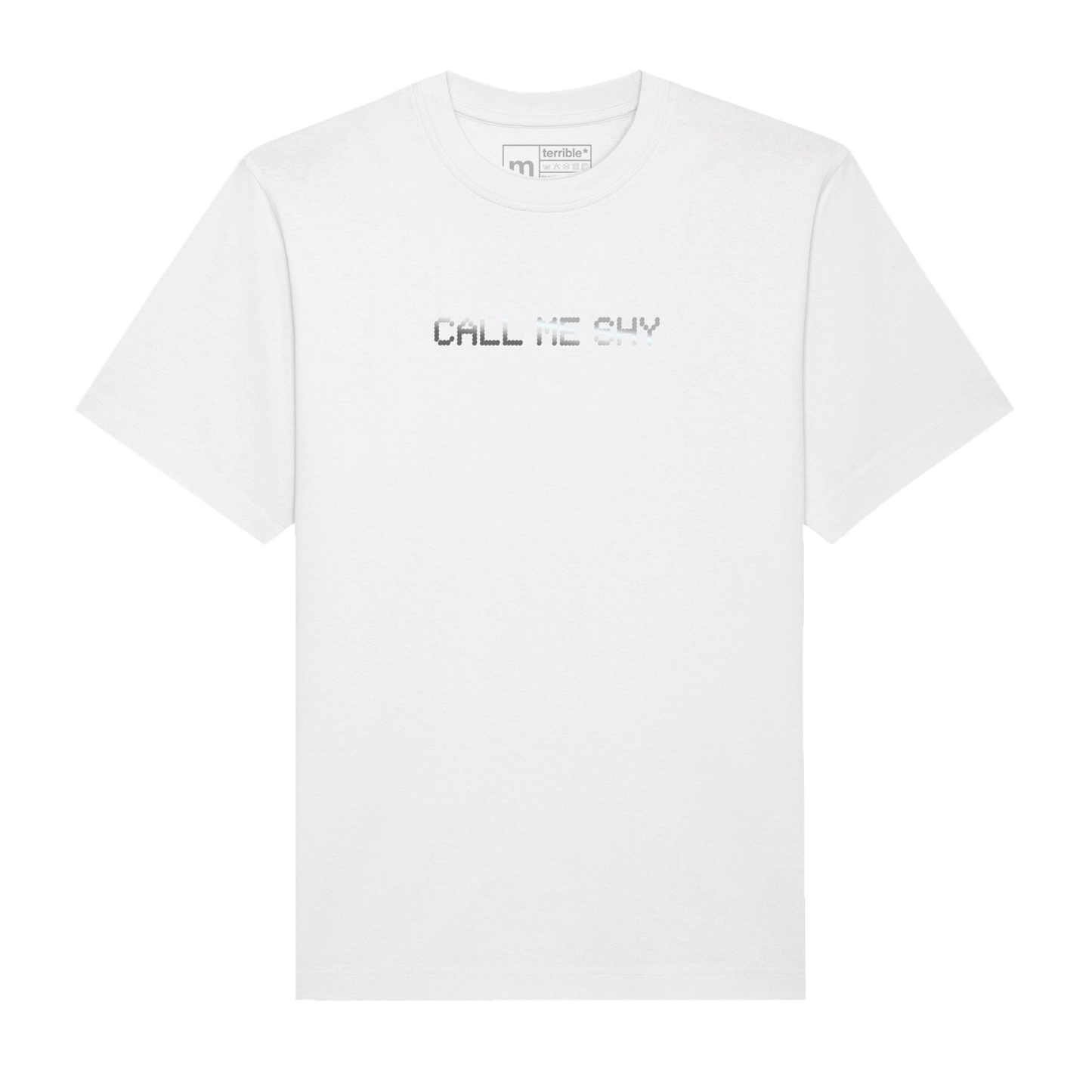 Call Me Shy T-Shirt White ROW