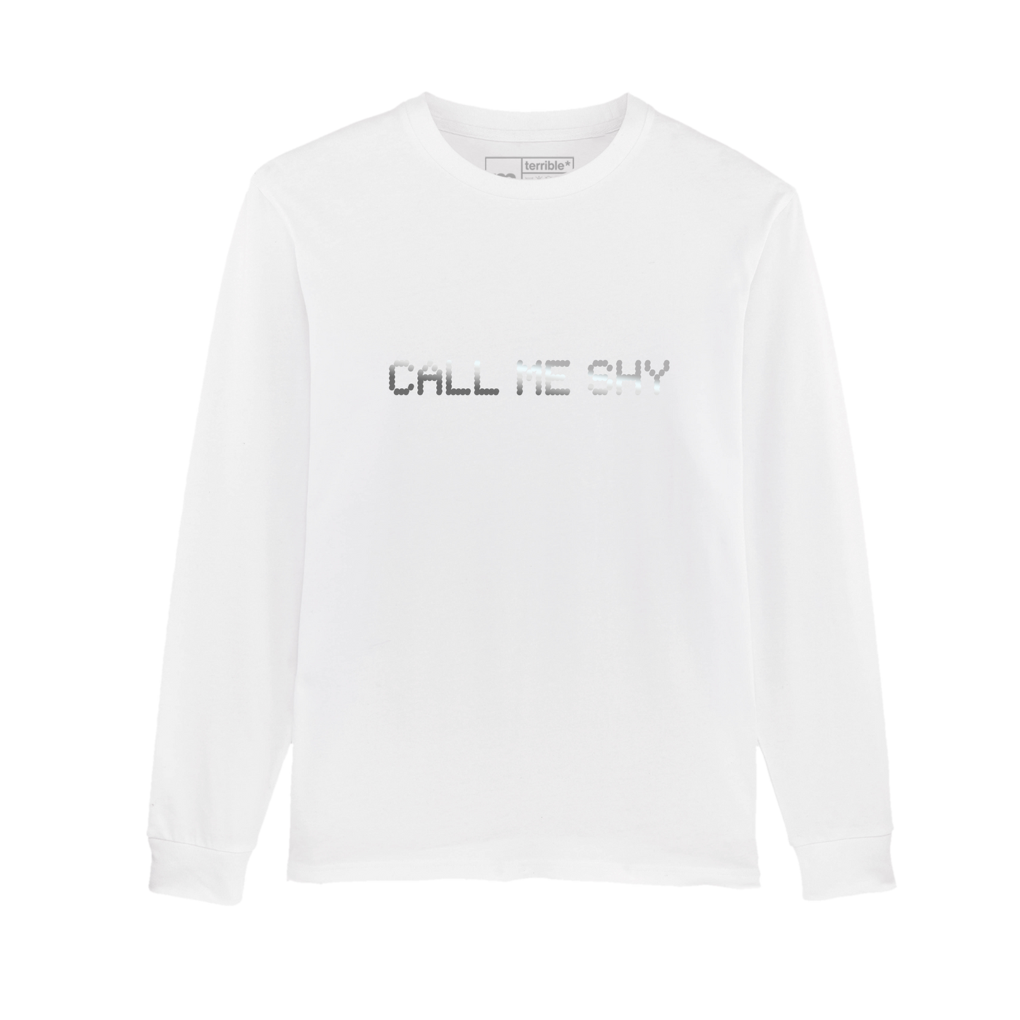 Call Me Shy Longsleeve White ROW