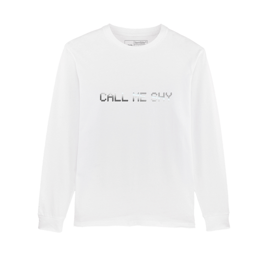 Call Me Shy Longsleeve White ROW