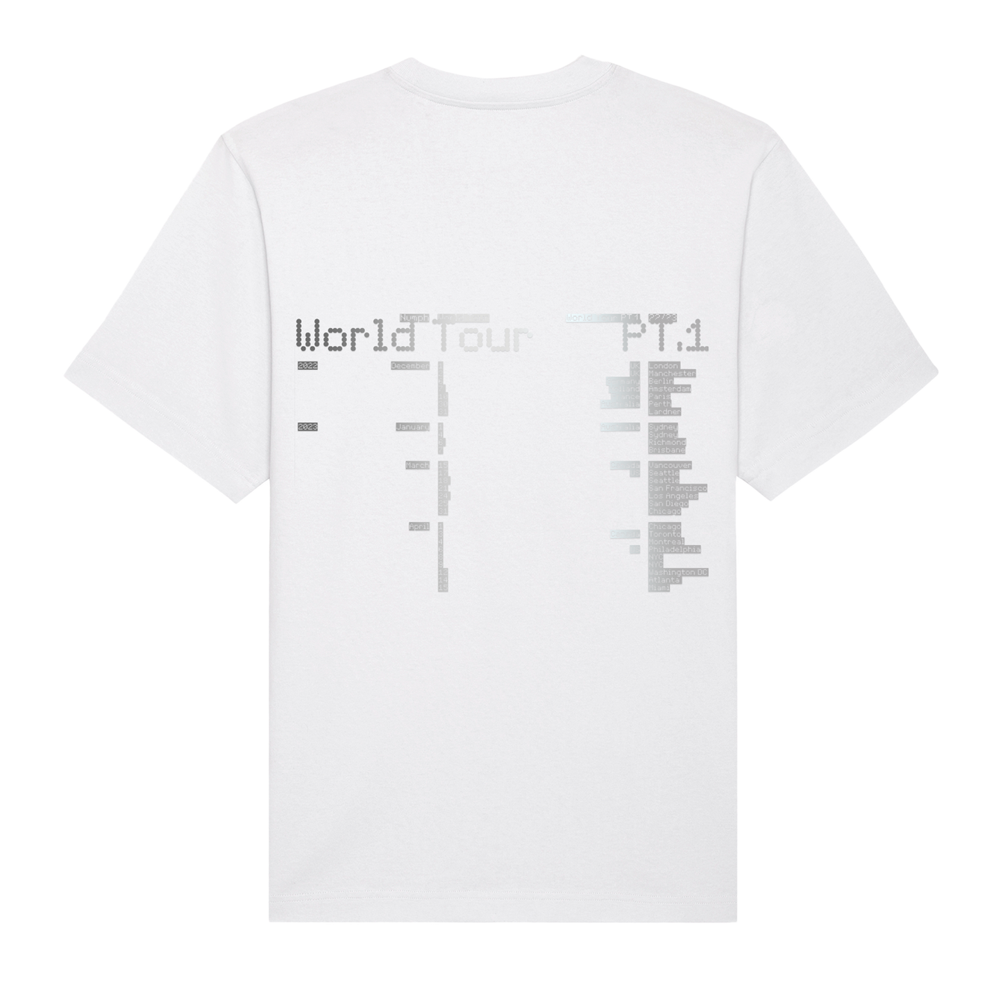 World Tour T-Shirt White ROW